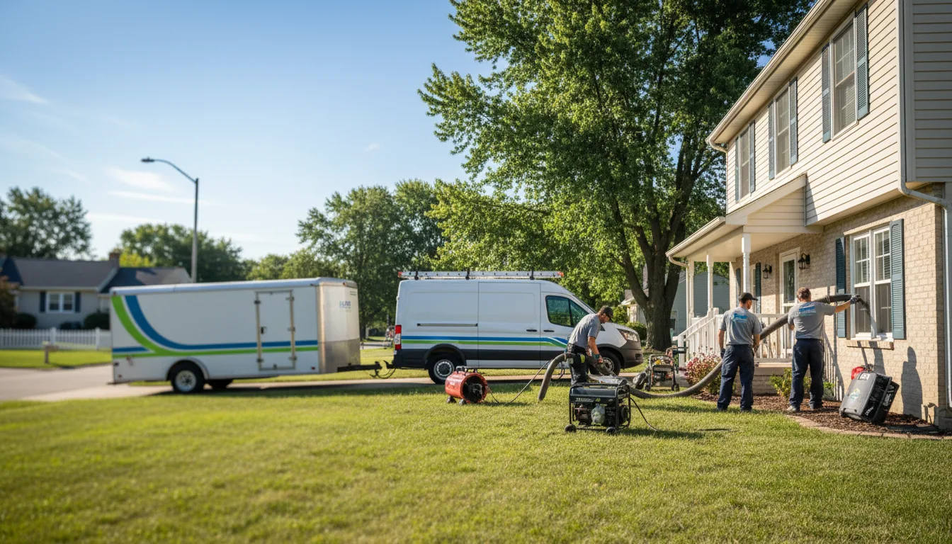 Flooded Basement Restoration And Cleanup With Repair in Echo, MN near me